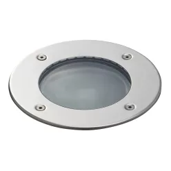   NOVOLUX 349A-G05X1A-30 WALKER Kültéri Talajba Építhető Lámpa Fehér, Ezüst E27 IP67