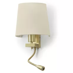  Novolux FIRENZE 507F-Y05X1B-46 Fali lámpa 2x60W, 3W/E27, LED 240LM IP20