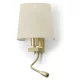 Novolux FIRENZE 507F-Y05X1B-46 Fali lámpa 2x60W, 3W/E27, LED 240LM IP20