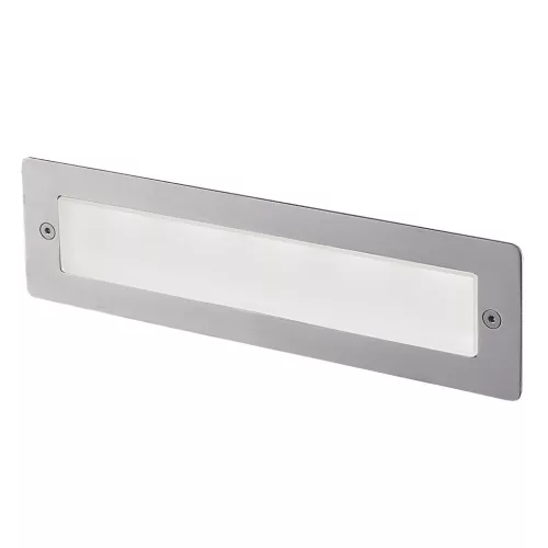 NOVOLUX 544A-L0105A-30 DAS Kültéri Falba Építhető Lámpa Ezüst LED IP65