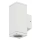 NOVOLUX 555D-G21X1A-01 CUB Modern Kültéri Fali Lámpa Fehér GU10 IP54