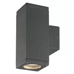   NOVOLUX 555D-G21X1A-04 CUN Modern Kültéri Fali Lámpa Antracit GU10 IP54