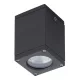 NOVOLUX 555E-G21X1A-04 CUB Modern Kültéri Mennyezeti Lámpa Antracit GU10 IP54