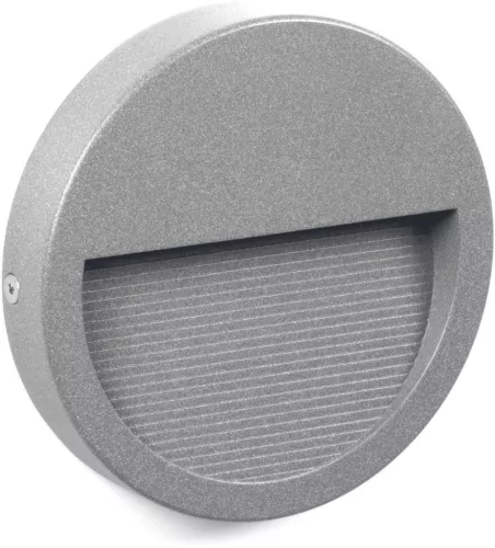 NOVOLUX 580C-L0104B-03 SLIM Kültéri Falba Építhető Lámpa Szürke LED IP65
