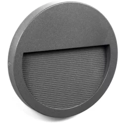   NOVOLUX 580C-L0104B-04 SLIM Kültéri Falba Építhető Lámpa Antracit LED IP65