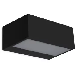   NOVOLUX 634C-G05X1A-02 IONA Modern Kültéri Fali Lámpa Fekete E27 IP44