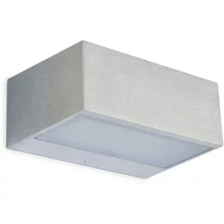   NOVOLUX 634C-G05X1A-03 IONA Modern Kültéri Fali Lámpa Szürke E27 IP40