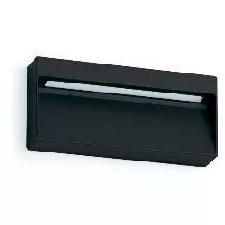   NOVOLUX 847A-L0107B-02 ABAR Modern Kültéri Fali Lámpa Fekete LED IP54