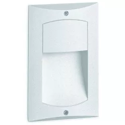   NOVOLUX 854A-L0104A-01 LARA Kültéri Falba Építhető Lámpa Fehér LED IP65