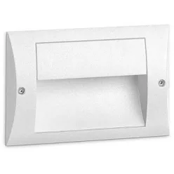   NOVOLUX 854B-L0104A-01 LARA Kültéri Falba Építhető Lámpa Fehér LED IP65