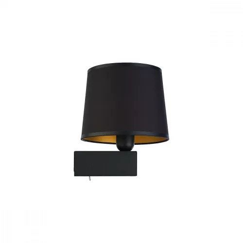 fali lámpa fekete színű vázzal és textil testtel beltéri használatra nowodvorski-8197 - moretti.hu