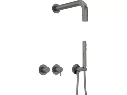 Silia titanium falsík alatti zuhanyszett