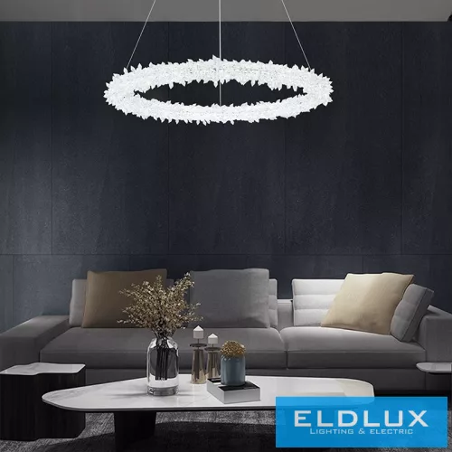 ELDLUX ELDAMARILL kristályüveg függeszték D400 52W CCT
