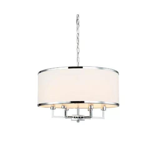 ORLOR80216 CASA Ernyős Függesztett Lámpa Fehér, Króm E14 IP20