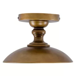 mennyezeti lámpa bronz színű vázzal és fém testtel beltéri használatra palnas-61001623 - moretti.hu