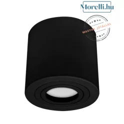 mennyezeti lámpa fekete színű vázzal és fém testtel beltéri használatra palnas-61003238 - moretti.hu