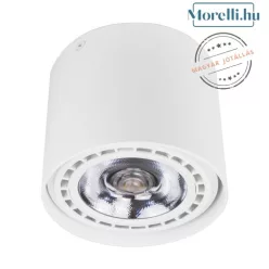 mennyezeti lámpa fehér színű vázzal és fém testtel beltéri használatra palnas-61003283 - moretti.hu