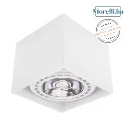 mennyezeti lámpa fehér színű vázzal és fém testtel beltéri használatra palnas-61003313 - moretti.hu