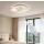 UNIVERSO Mennyezeti lámpa 45W/90W 3600lm/7200lm  IP20 Fehér CCT Távirányító 570x500mm