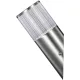 POLUX 300676 COLLUM Modern Kültéri Fali Lámpa Ezüst LED IP44