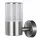 POLUX 300683 COLLUM Modern Kültéri Fali Lámpa Ezüst LED IP44