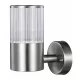 POLUX 300683 COLLUM Modern Kültéri Fali Lámpa Ezüst LED IP44