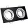 Polux SOUTH 302144 Beépíthető spotlámpa 2x8W/GU10 IP20