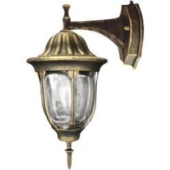   POLUX 302571 FLORENCJA Klasszikus Kültéri Fali Lámpa Patina E27 IP43
