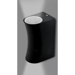   POLUX 303363 BOSTON Modern Kültéri Fali Lámpa Fekete GU10 IP44