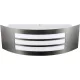 POLUX 303387 SITOM Modern Kültéri Fali Lámpa Ezüst E27 IP44