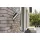 POLUX 304322 CRYSTAL Modern Kültéri Fali Lámpa Ezüst LED IP44