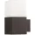 POLUX 304612 NEW YORK Modern Kültéri Fali Lámpa Fehér, Grafit E27 IP44