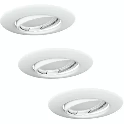   Polux OLIN 306210 Beépíthető spotlámpa 1x3,5W/GU10 3000K 250LM IP20