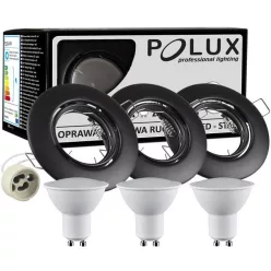   Polux OLIN 306227 Beépíthető spotlámpa 1x3,5W/GU10 3000K 250LM IP20