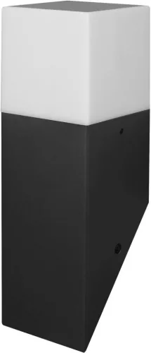 POLUX 307316 NEW YORK Modern Kültéri Fali Lámpa Fehér, Grafit E27 IP44