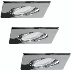   Polux OLIN 309655 Beépíthető spotlámpa 1x3,5W/GU10 3000K 250LM IP20