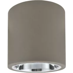   POLUX 312433 JUPITER Hengeres Mennyezeti Lámpa Szürke E27 IP20