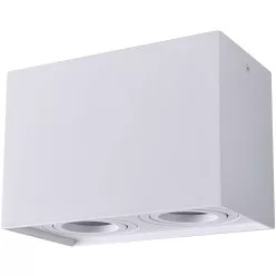 POLUX 313133 HADAR Kocka Mennyezeti Lámpa Fehér GU10 IP20