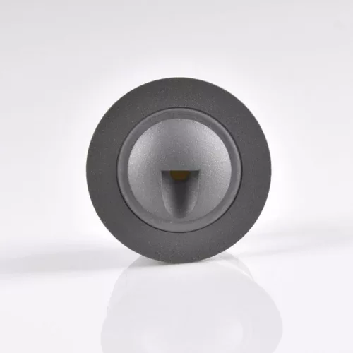 POLUX 313683 Q2 Kültéri Falba Építhető Lámpa Grafit LED IP44