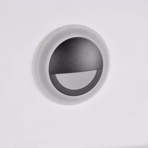 POLUX 313706 Q4 Kültéri Falba Építhető Lámpa Grafit LED IP44