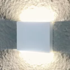   POLUX 315663 CHICAGO Modern Kültéri Fali Lámpa Fehér LED IP44