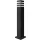 POLUX 316189 TEKSAS Modern Kültéri Állólámpa Grafit E27 IP44