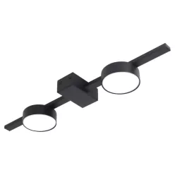   POLUX 326256 JOY Modern LED Mennyezeti Lámpa Fekete GX53 IP20