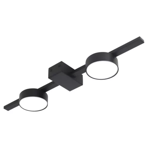 POLUX 326256 JOY Modern LED Mennyezeti Lámpa Fekete GX53 IP20