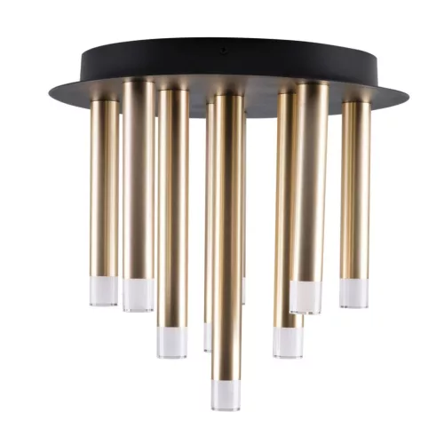 POLUX 326645 GLAM Glamour Mennyezeti Lámpa Fekete, Arany G9 IP20