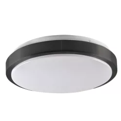 POLUX 327307 BENEDYTK Ufo Lámpa Fehér, Fekete E27 IP20