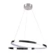 POLUX 328045 ZEFIRA Modern Led Függesztett Lámpa Nikkel LED IP20