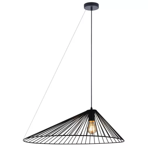 POLUX 328397 AURORA Modern Függesztett Lámpa Fekete E27 IP20