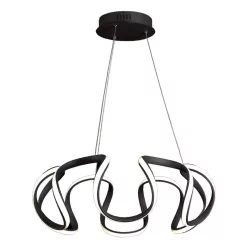   PREZENT 18206 PASSO Modern Led Függesztett Lámpa Fehér, Fekete LED IP20