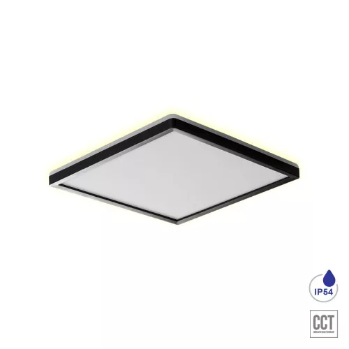 PREZENT 27311 CORDIA SQ II. Négyzetes Mennyezeti Lámpa Fehér, Fekete LED IP20